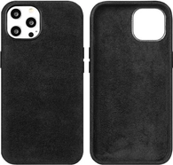 Cyoo Alcantara Cover for Apple iPhone 13 Pro Black
