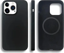 Cyoo Liquid Silicone Case for Apple iPhone 15 Plus Black