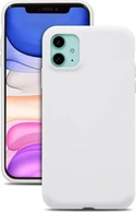 Cyoo Premium Liquid Silicon Case for Apple iPhone 12/12 Pro White