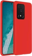 Cyoo Premium Liquid Silicon Case for Samsung Galaxy Note 20 Red