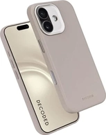 Decoded Leather Back Cover for Apple iPhone 17 solid clay