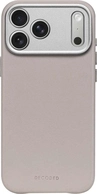 Decoded Leather Back Cover for Apple iPhone 17 Pro solid clay