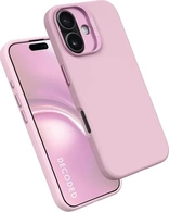 Decoded AntiMicrobial Silicone Back Cover for Apple iPhone 16 lilac purple