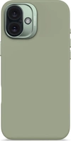 Decoded AntiMicrobial Silicone Back Cover for Apple iPhone 16 Plus Jade Green