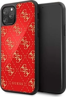 Guess Hard Cover Double Layer Glitter 4G for Apple iPhone 11 Pro Red