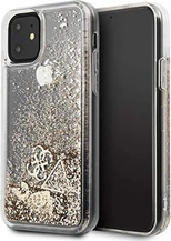 Guess Hard Cover Glitter Hearts for Apple iPhone 11 gold
