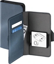 Hama Booklet Smart Move Metallic XL stahlblau