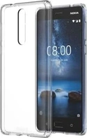 Nokia CC-701 Hybrid Crystal Case for Nokia 8 Transparent