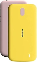 Nokia XP-150 X-Press-On-Cover for Nokia 1 Pink/Yellow