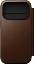 Nomad Modern Leather Folio for Apple iPhone 17 Pro Brown