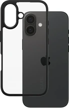 PanzerGlass Care Flagship Case Urban Combat Black Frame for Apple iPhone 16 Transparent