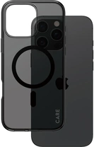 PanzerGlass Care Flagship Case Urban Combat Smokey MagSafe for Apple iPhone 16 Pro Max Black