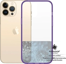 PanzerGlass Clear Case Color AntiBacterial for Apple iPhone 13 Pro Max Grape Limited Edition