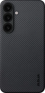 Pitaka UltraSlim Case Twill for Samsung Galayx S25 Black/Grey