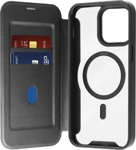 Puro Book Mag Case for Apple iPhone 16 Pro Max Black