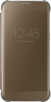 Samsung Clear View Cover for Galaxy S7 gold