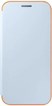 Samsung Neon Flip Cover for Galaxy A3 (2017) Blue