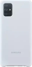 Samsung Silicone Cover for Galaxy A71 Silver