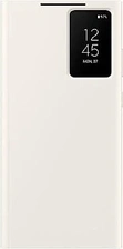 Samsung Smart View Wallet Case for Galaxy S23 Ultra Cream
