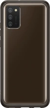 Samsung Soft Clear Cover for Galaxy A02s Black