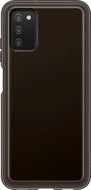 Samsung Soft Clear Cover for Galaxy A03s Black