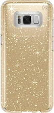 Speck Presidio Clear + Glitter for Samsung Galaxy S8+ gold