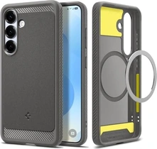 Spigen Rugged Armor (MagFit) for Samsung Galaxy S25 Marble Gray