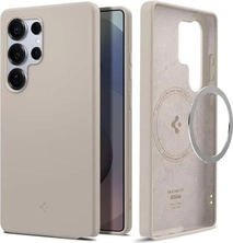 Spigen Silicone Fit (MagFit) for Samsung Galaxy S25 Ultra Natural Titanium