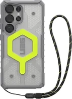 UAG Pathfinder Clear Active Neon Case + Active Neon Lanyard for Samsung Galaxy S25 Ultra