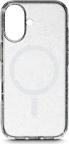White Diamonds Mag Glitter Case for Apple iPhone 17 Transparent