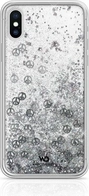 White Diamonds Sparkle Case for Apple iPhone Xs/X Silver