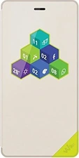 Wiko WiCube Flip Cover for Robby White
