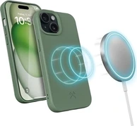 Woodcessories BioCase MagSafe for Apple iPhone 15 Midnight Green