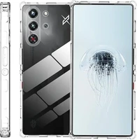 zZjoOoj Clear Silicone Case for Red Magic 10 Pro