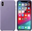 Apple Leather Case for iPhone XS Max Lilac
