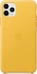 Apple Leather Case for iPhone 11 Pro Max Sun Yellow