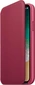 Apple Leather Folio Case for iPhone X Berry Red