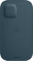 Apple Leather case with MagSafe for iPhone 12/12 Pro Baltic Blue