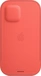 Apple Leather case with MagSafe for iPhone 12/12 Pro Citrus Pink