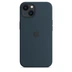 Apple Silicone Case with MagSafe for iPhone 13 abyssblau