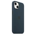 Apple Silicone Case with MagSafe for iPhone 13 abyssblau