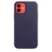 Apple Silicone Case with MagSafe for iPhone 12/iPhone 12 Pro Dark Purple