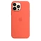 Apple Silicone Case with MagSafe for iPhone 13 Pro Max Nektarine