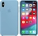 Apple Silicone Case for iPhone XS Max Kornblume