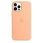 Apple Silicone Case with MagSafe for iPhone 12 Pro Max Cantaloupe
