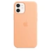 Apple Silicone Case with MagSafe for iPhone 12 Mini Cantaloupe
