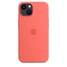 Apple Silicone Case with MagSafe for iPhone 13 Pink pomelo
