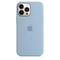 Apple Silicone Case with MagSafe for iPhone 13 Pro Max dunstblau