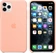 Apple Silicone Case for iPhone 11 Pro Max Grapefruit