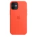 Apple Silicone Case with MagSafe for iPhone 12 Mini leuchtorange